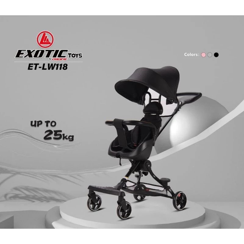 Magic Stroller Exotic ET LW 118 Bisa dilipat Bisa 2 arah Magic Trike Exotic LW-118 | Stroller anak |