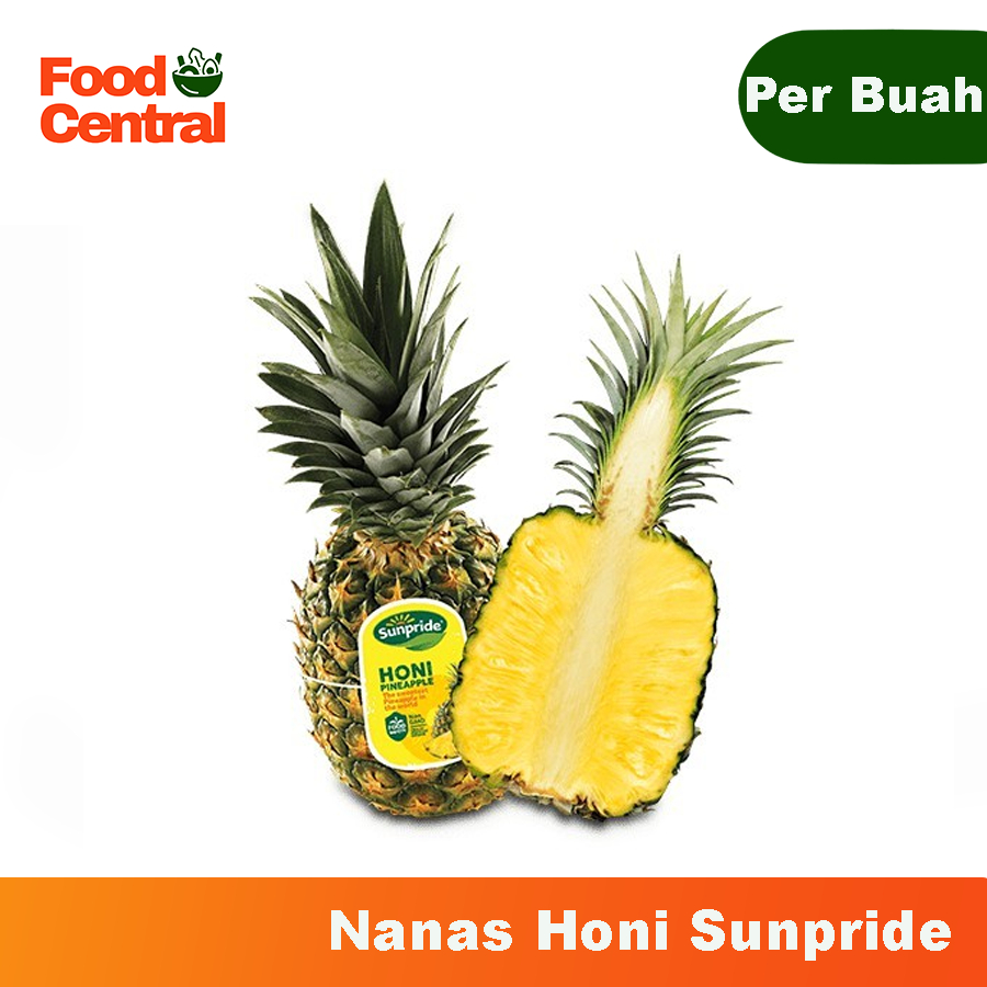 

[INSTAN] Nanas Honi Sunpride tanpa Crown per buah +- 1kg