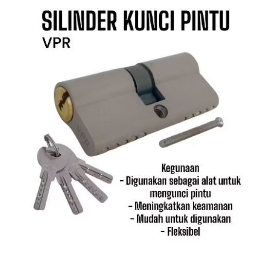 VPR Silinder / Sylinder Kunci Pintu