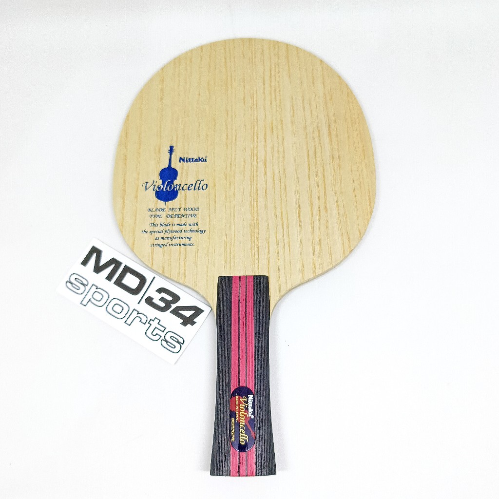 Kayu Nittaku Violoncello - blade / kayu / bet pingpong murah