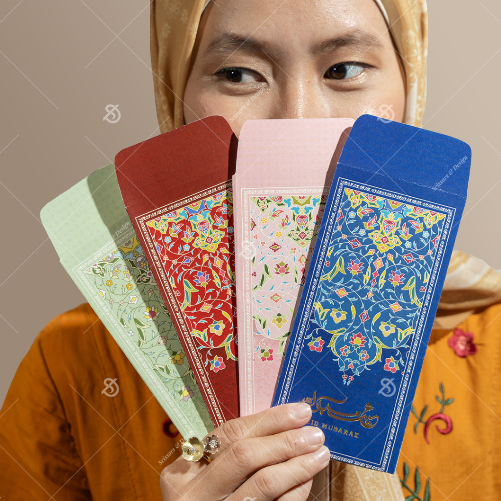 

Scissors & design Amplop Ramadhan / Eid Fitri 7,5 x 16 cm ( READY )