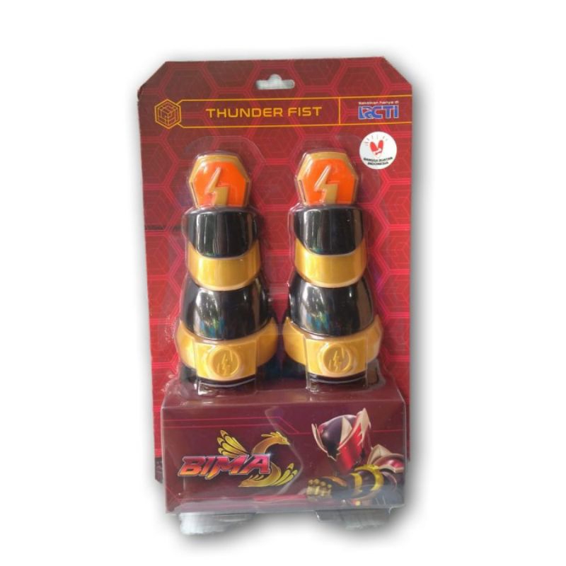 Mainan Changer Gelang Bima-S + 6 Power Stone - Thunder Fist