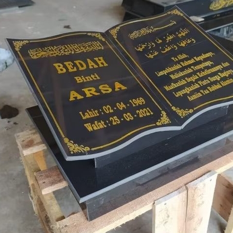 BATU NISAN MODEL BUKU 30x40/BATU NISAN/NISAN KIJING