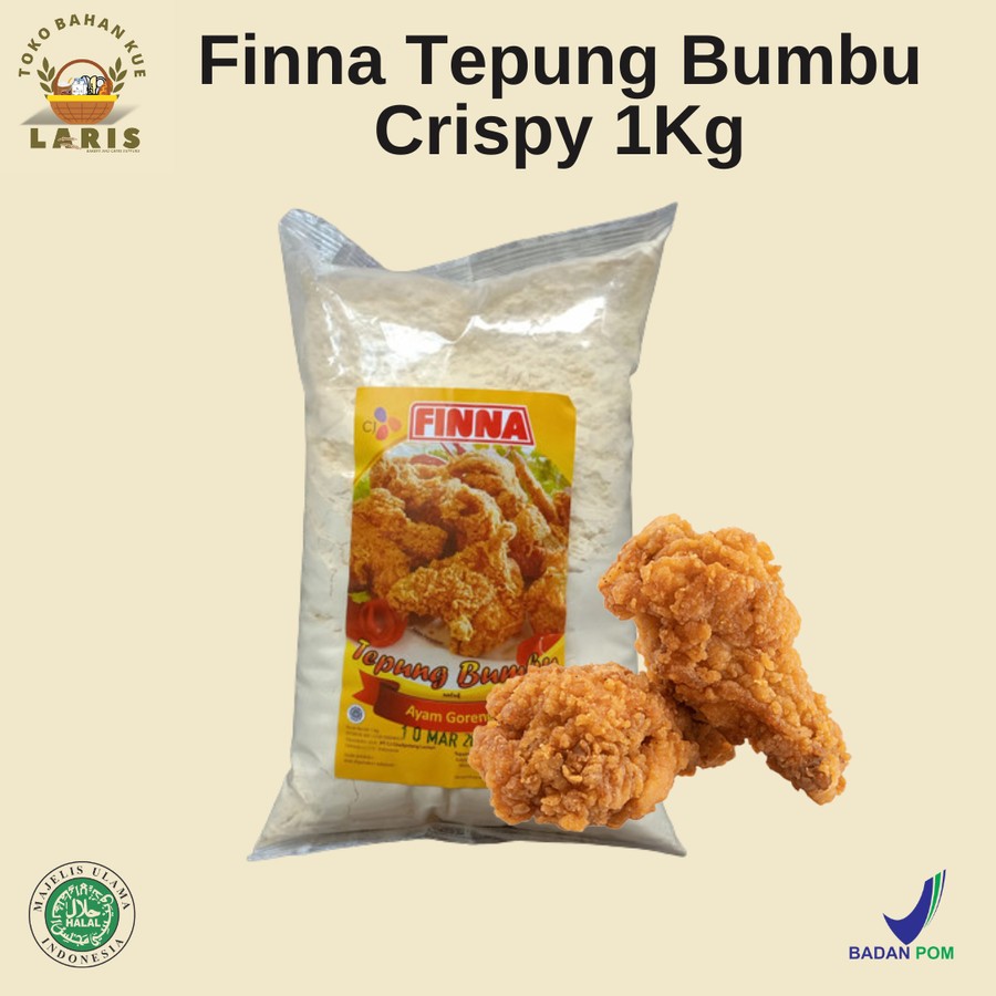 

Finna Tepung Bumbu Crispy 1Kg
