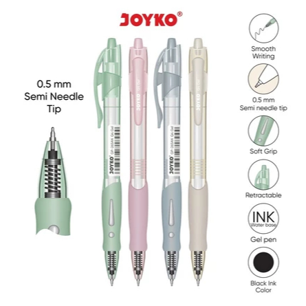 

Joyko Gel Pen / Pulpen Gel GP-265AN Q4 - 0.5 mm ( PCS )