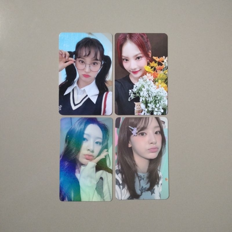 [READY] Photocard Sumin Specs, Isa Makestar Bucket, Seeun Weverse Youngluv, & Seeun Jepit SG24 STAYC