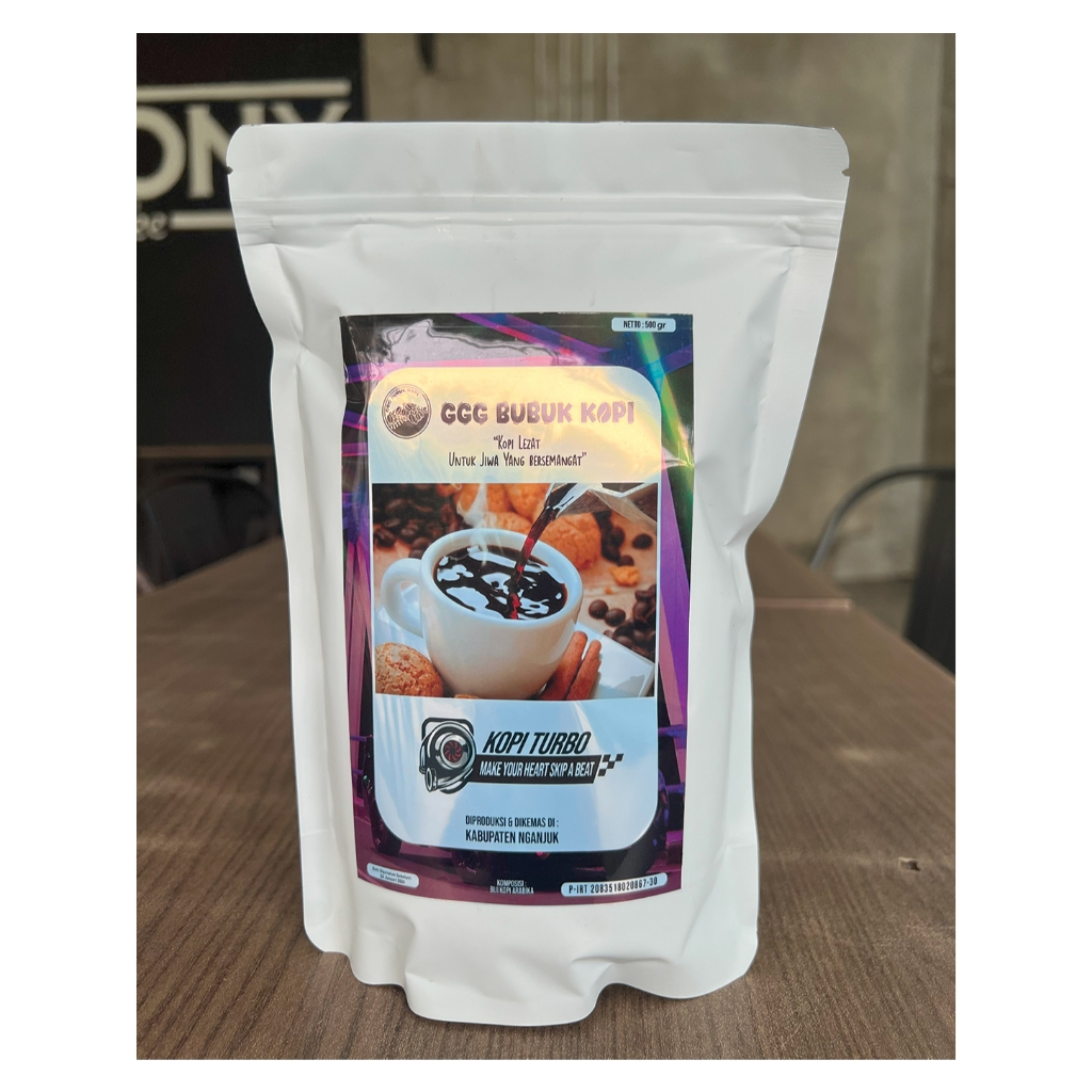 

Bubuk Kopi Turbo Ggg Isi 500gr Rasa Mantab Premium