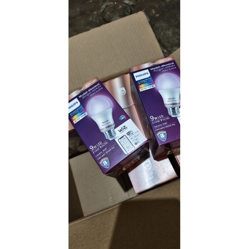 LAMPU LED WIFI PHILIPS 9W
