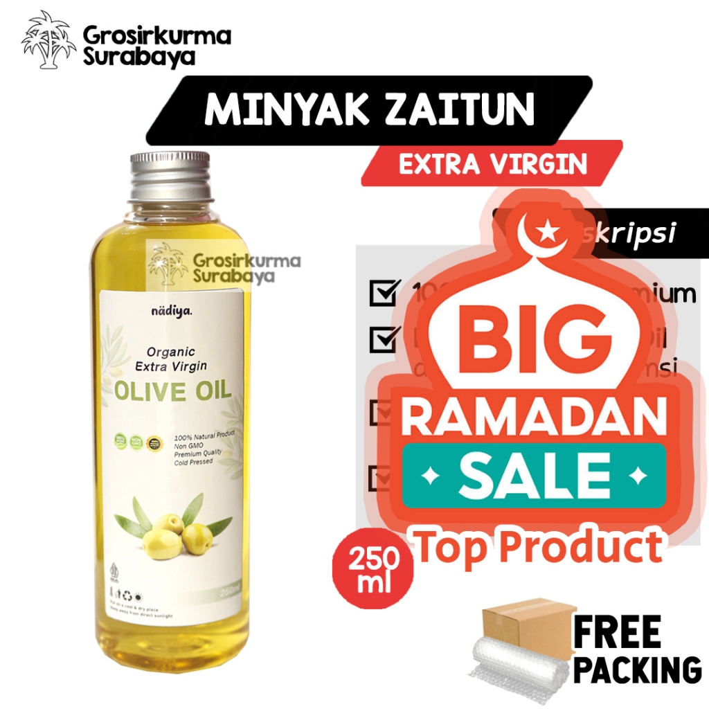 

Minyak Zaitun Extra Virgin Olive Oil 250ml EVOO Organic Premium Untuk Konsumsi Borges Rafael Salgado