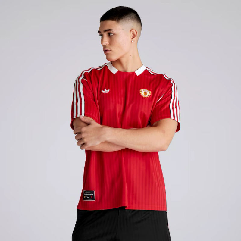 Manchester United x adidas Terrace Icons Jersey Red