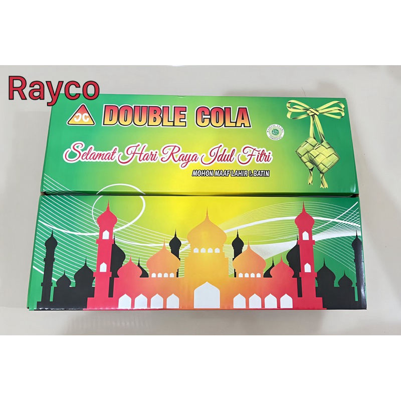 

RAYCO- Paket Double Cola Hijau Kue Kering Lebaran / Hampers Lebaran Isi 6 Toples 2025 Parsel Ramadan