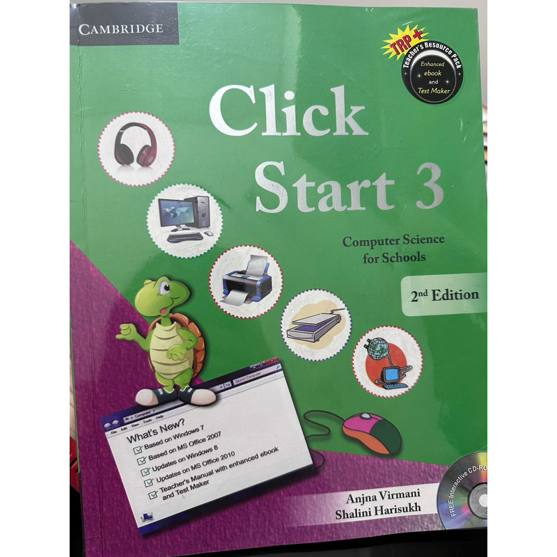 Cambridge Click Start 3 second bersampul + CD