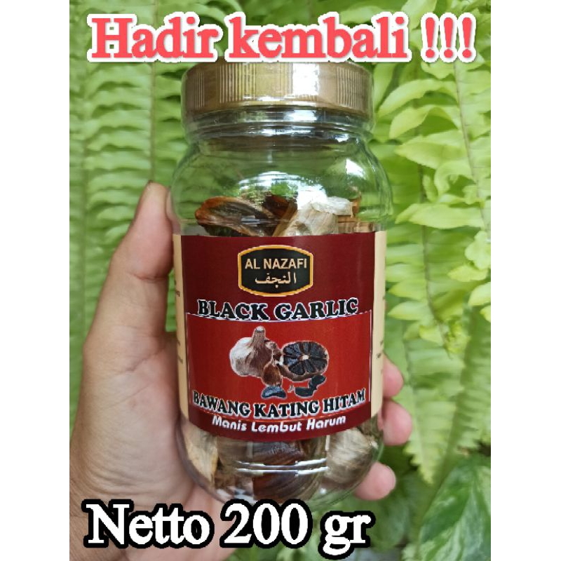 

Black Garlic Bawang Hitam Kating 200 GRAM