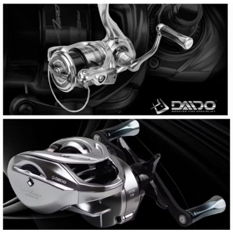 Reel Daido Aero Spinning / Baitcasting Finesse SW