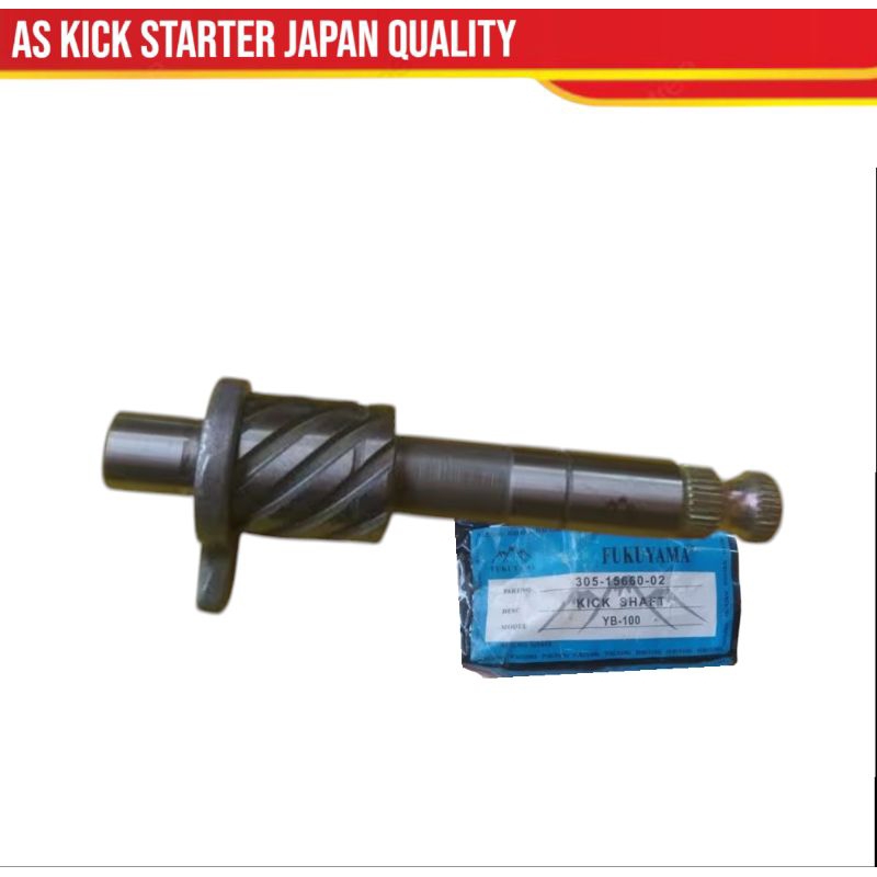 As kick selahan engkol starter yamaha yb100 l2g rs100 japan quality fukuyama
