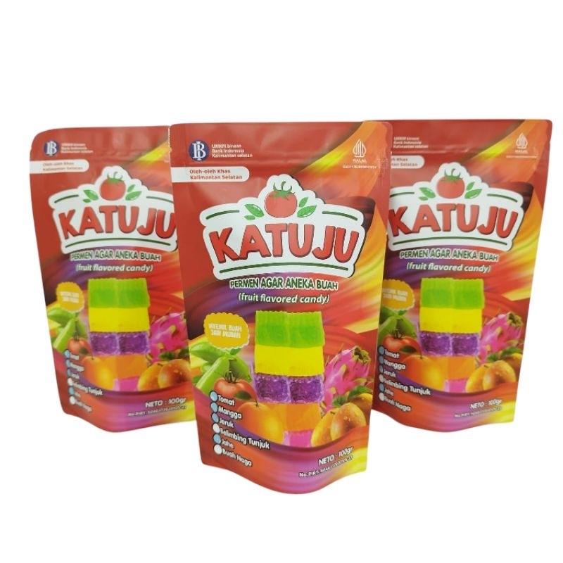 

Permen Agar Aneka Buah Katuju Kemasan Standing Pouch