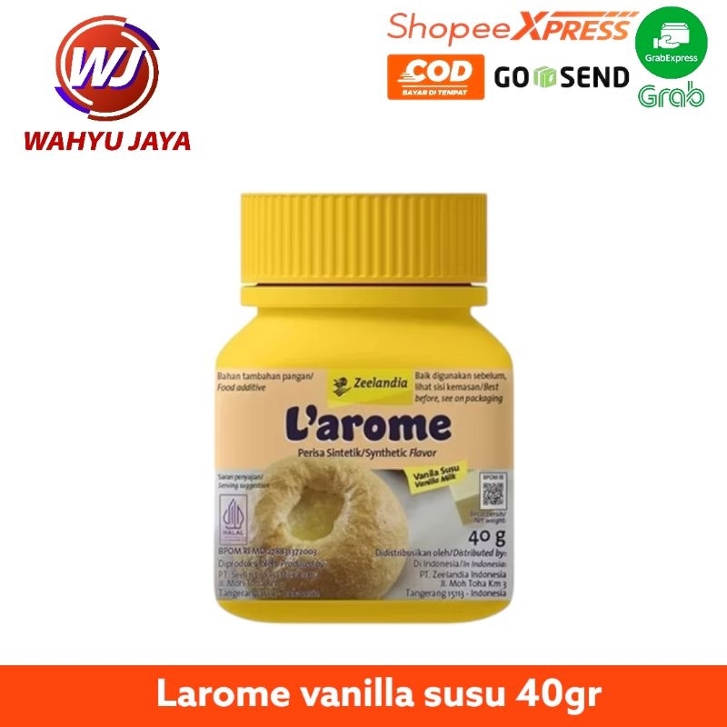 

Larome perisa vanilla milk 40gram