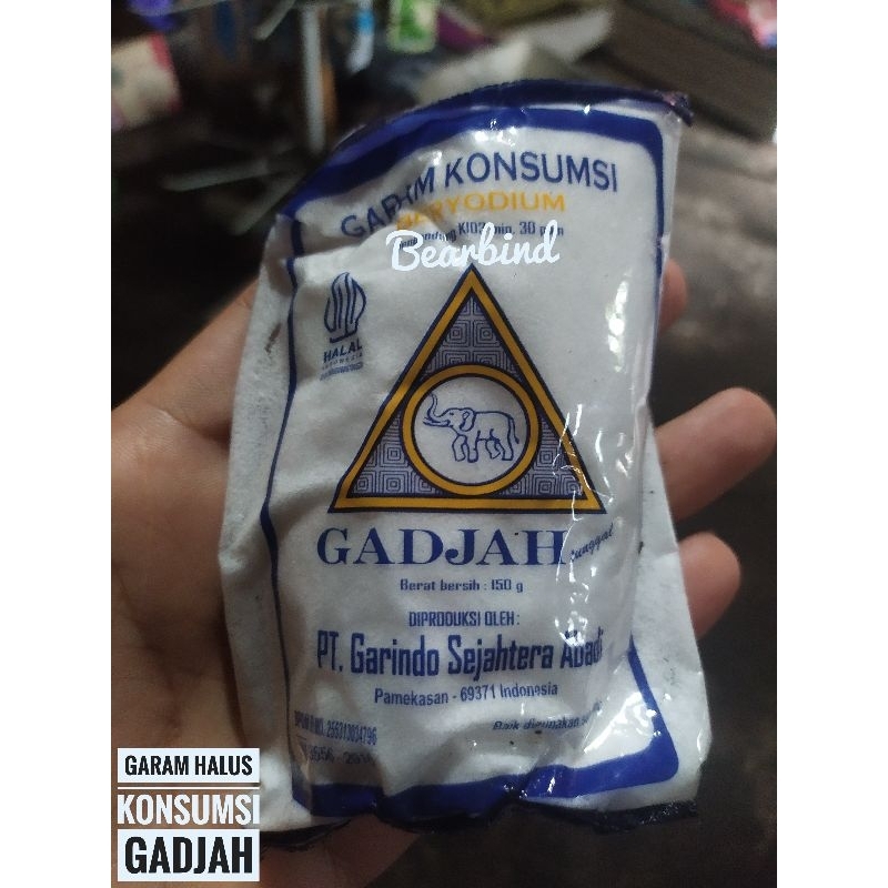 

Garam Halus Konsumsi Gadjah