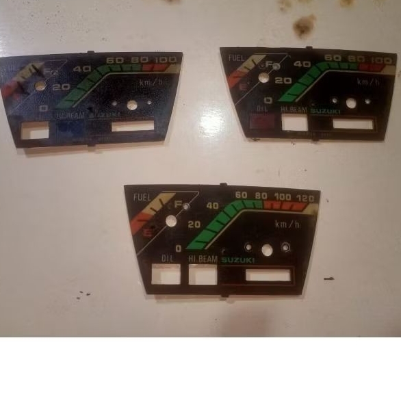 PAPAN SPEDOMETER SUZUKI RC80 ORIGINAL