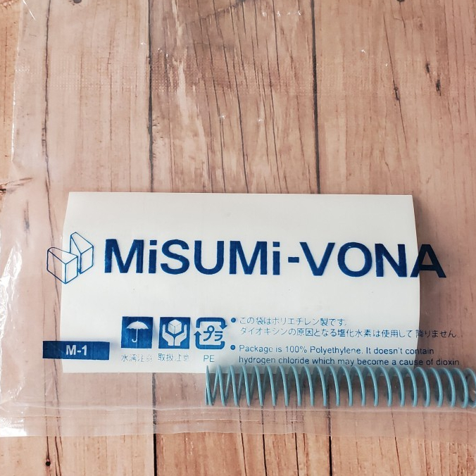 PER MISUMI BIRU MUDA OD 12.5 - 80 MM - PER MIZUMI