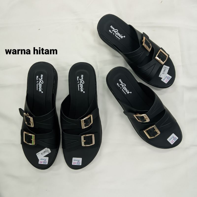 SANDAL TERBARU SELOP WANITA  DEWASA HAK TINGGI KEKINIAN
