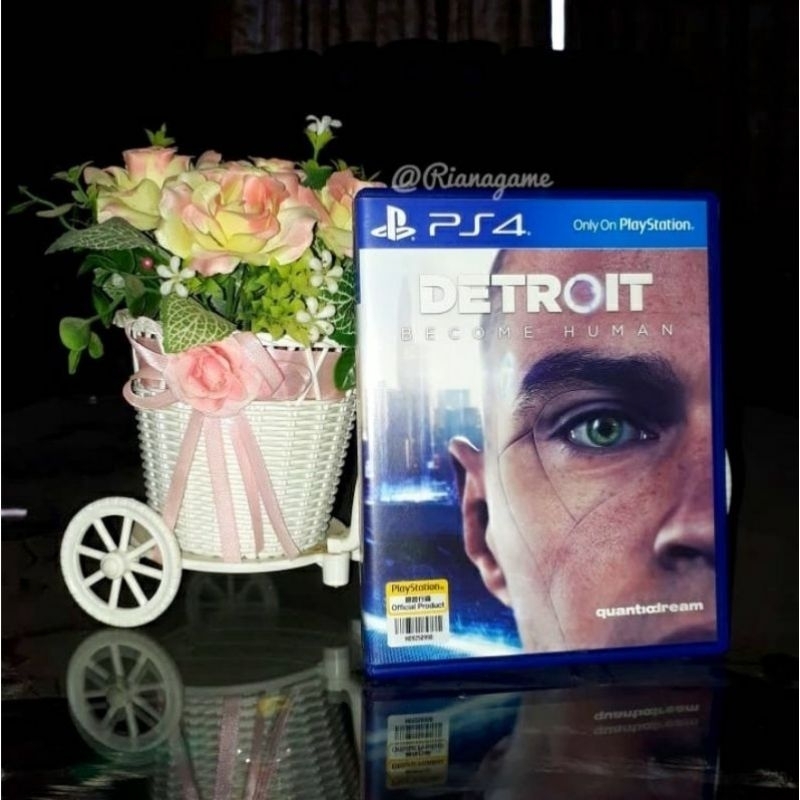 BD Kaset PS4 Detroit Become Human Game CD PS 4 Bekas Second Mulus Original