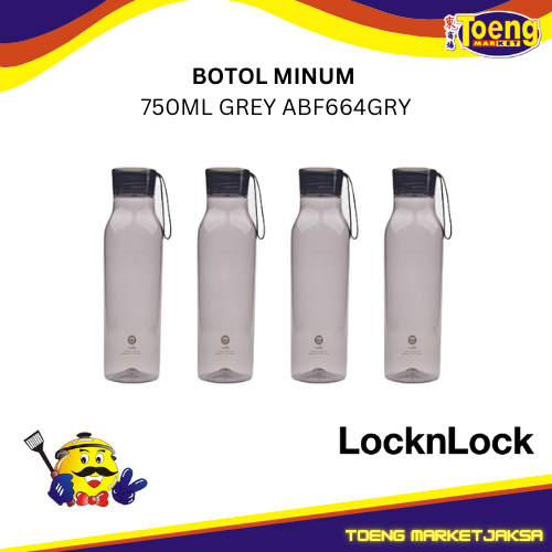 BOTOL AIR MINUM / ECO BOTTLE 750ML GREY ABF664GRY LOCK N LOCK