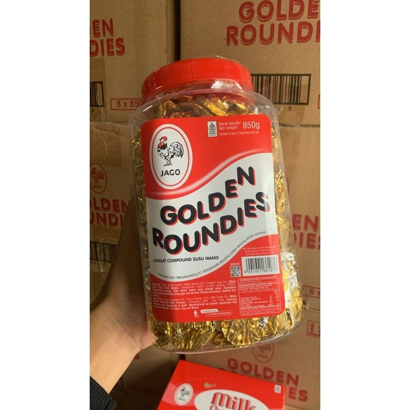 

Coklat golden roundies 950gr