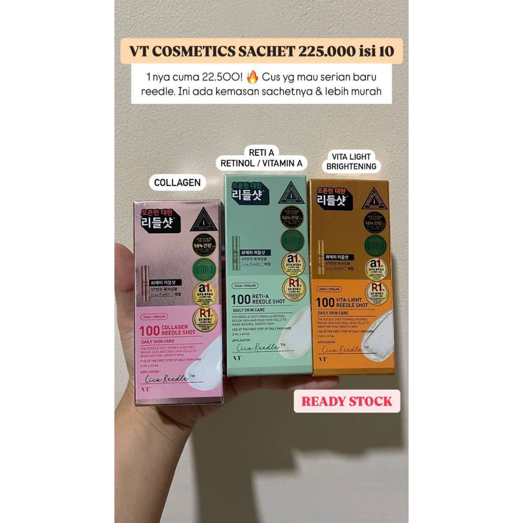 VT COSMETICS SACHET