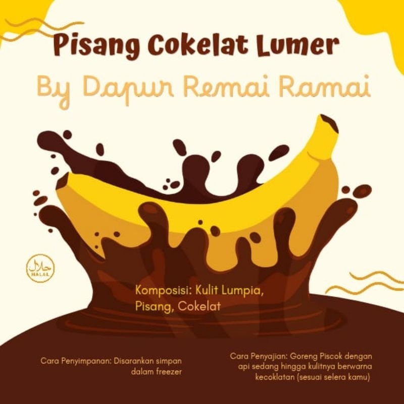 

Pisang Lumer Aneka Rasa Homemade Frozen Food