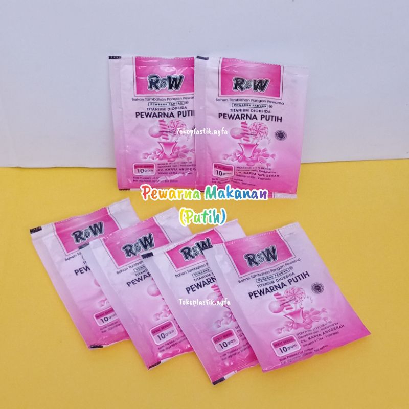 

Pewarna Makanan Putih / Pemutih Makanan / Pewarna Serbuk 10gr