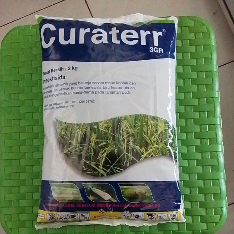 Insektisida CURATERR 3GR Kemasan 2Kg