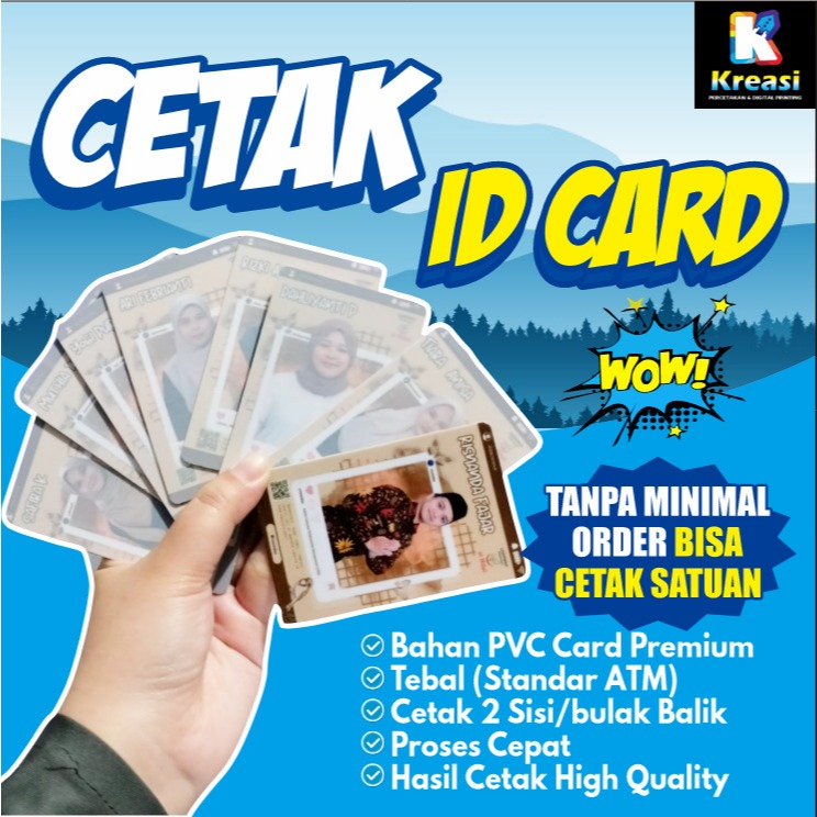 

CETAK ID CARD MEMBER PREMIUM ANTI LUNTUR