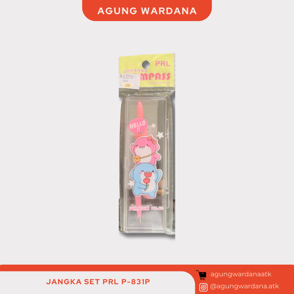 

JANGKA SET PLASTIK + PENSIL