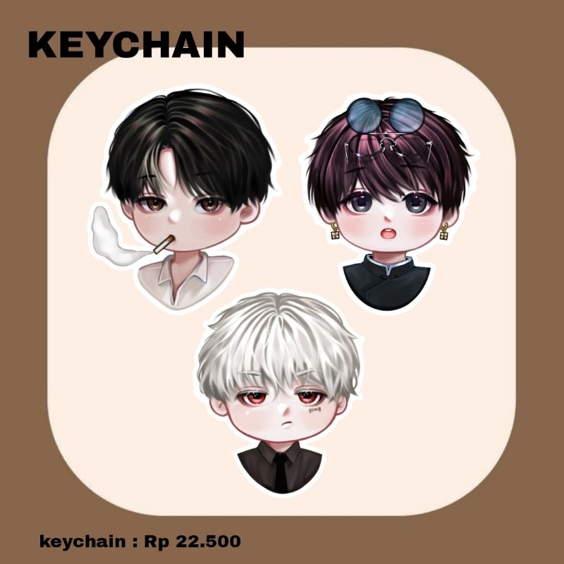 KEYCHAIN CHIBI HEAD KILLER PETER