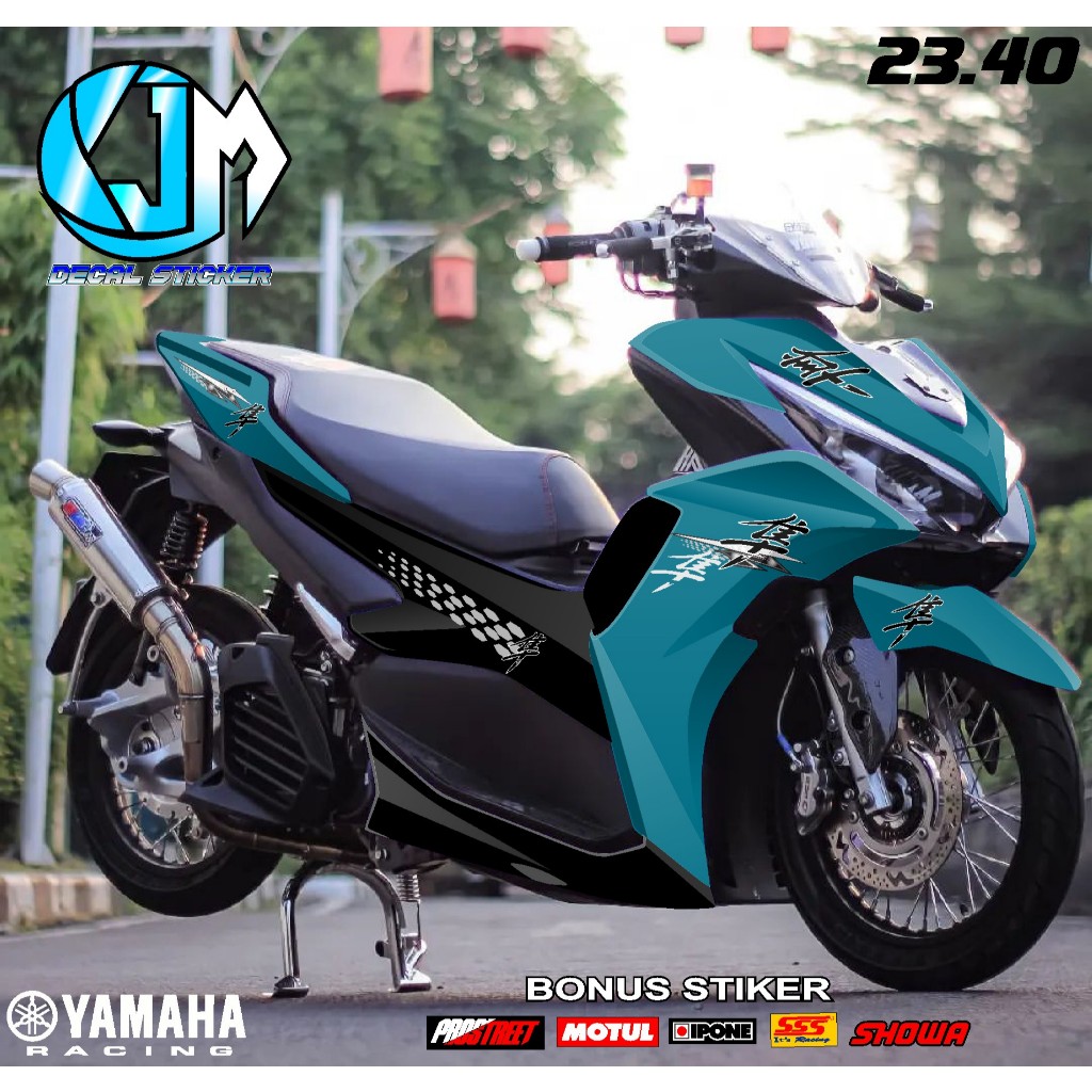 COD DECAL TERBARU decal sticker Aerox 155 NEW Connected FULL BODY DESIGN SIMPEL WARNA TERBARU AEROX 