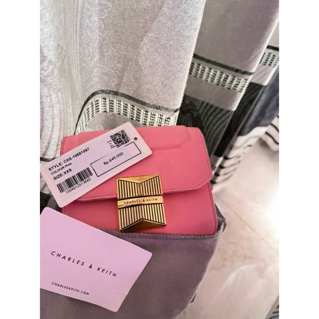 Wallet CK Pink Original