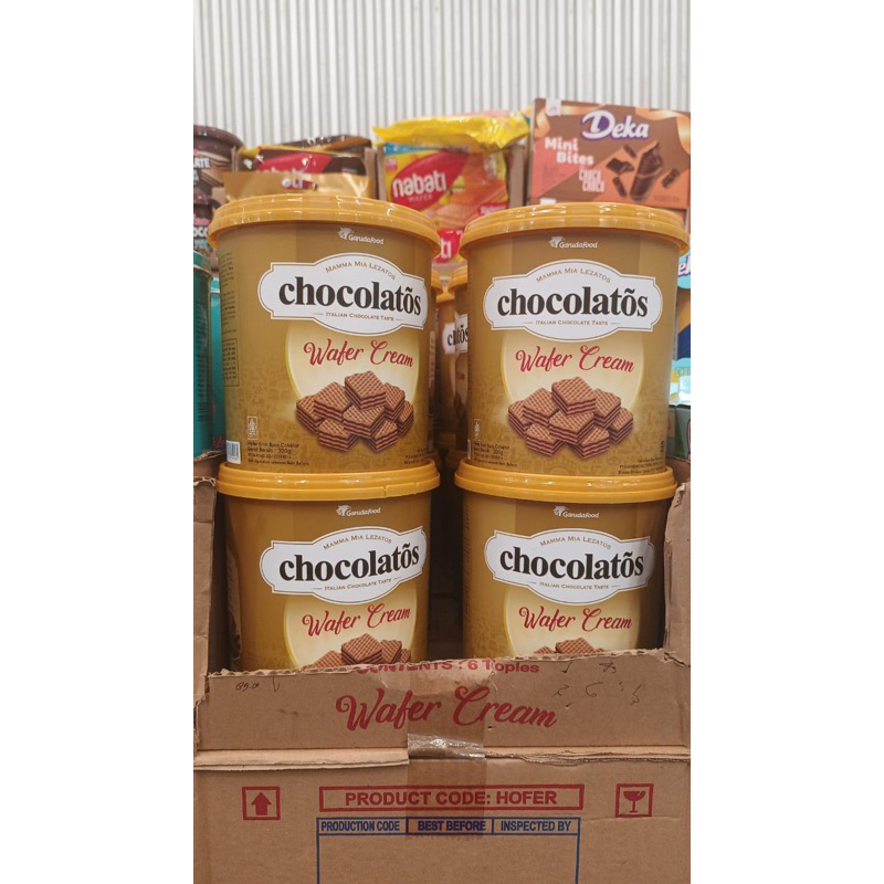 

Chocolatos Wafer Cream 300gram Murah Bisa COD