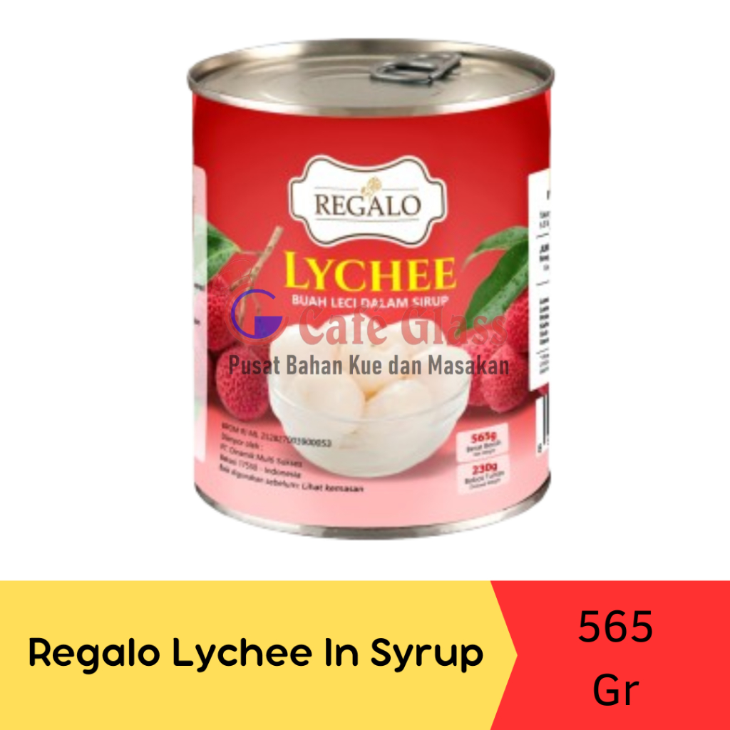 

Regalo Lyche In Syrup / Buah Leci Dalam Sirup-565Gr