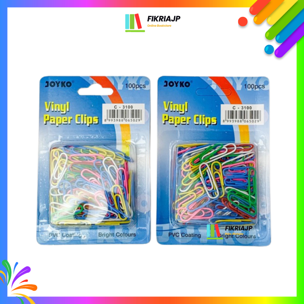 

Klip Kertas - Paper Clips Vinyl c-300 Joyko