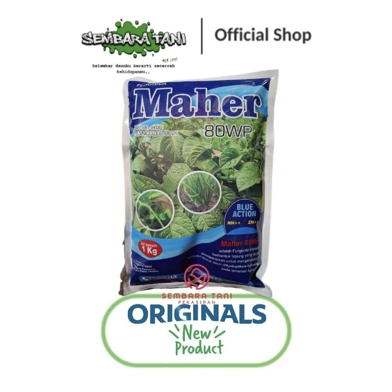 MAHER BIRU 1KG | FUNGISIDA | MANKOZEB BIRU