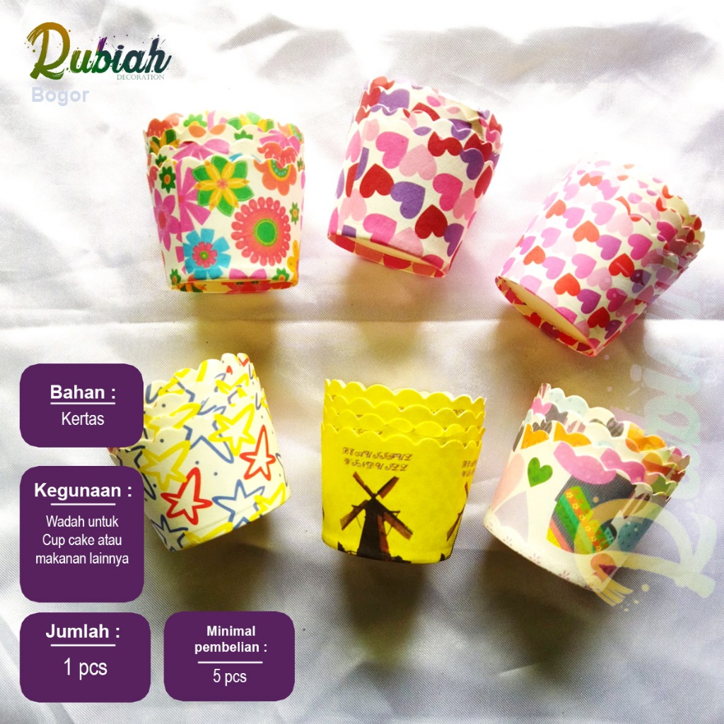 Cup Muffin Ukuran S Wadah Cup cake