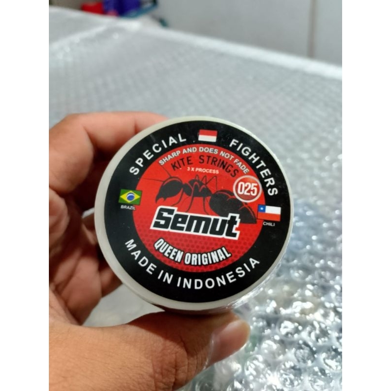 gelasan tajam/ senar layangan matot 0.25 merk semut 2000yard