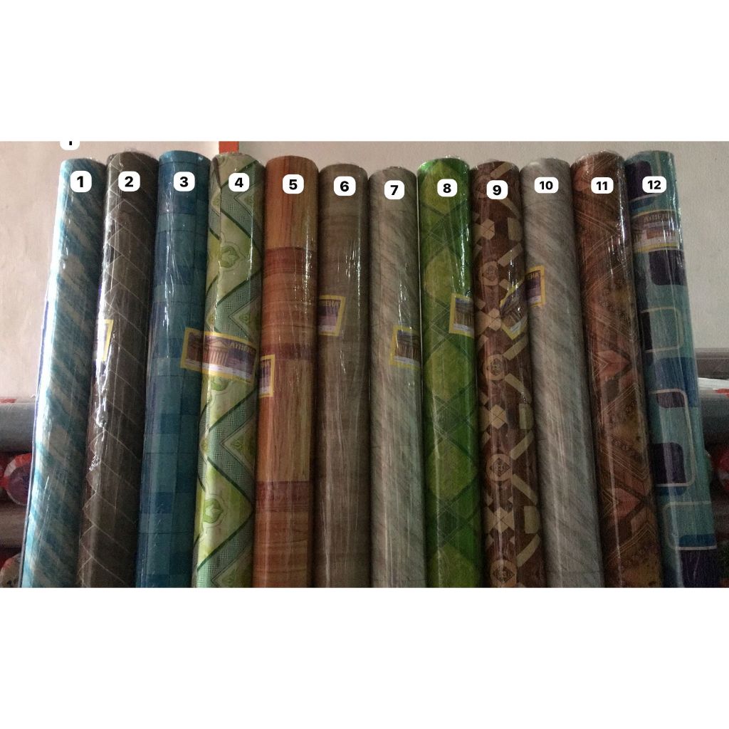 KARPET  LANTAI  VINYL  ROLL 20 METER LEBAR 2 METER MERK ATHENA