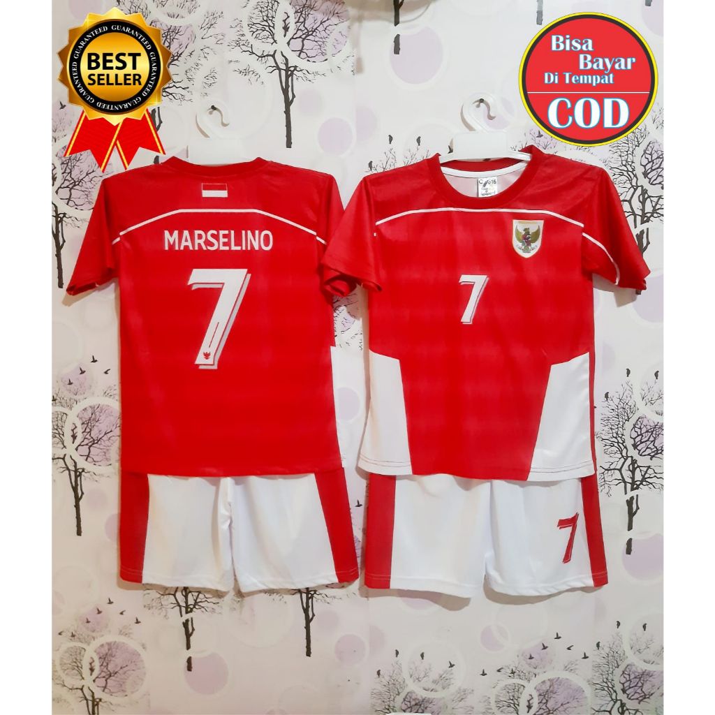 JERSEY MARSELINO NO 7 | JERSEY TIMNAS INDONESIA 2024 | JERSEY MARSELINO JERSEY FUTSAL JERSEY BOLA BA