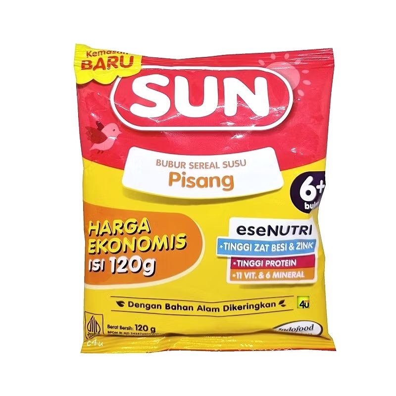 Sun Bubur Rasa Pisang