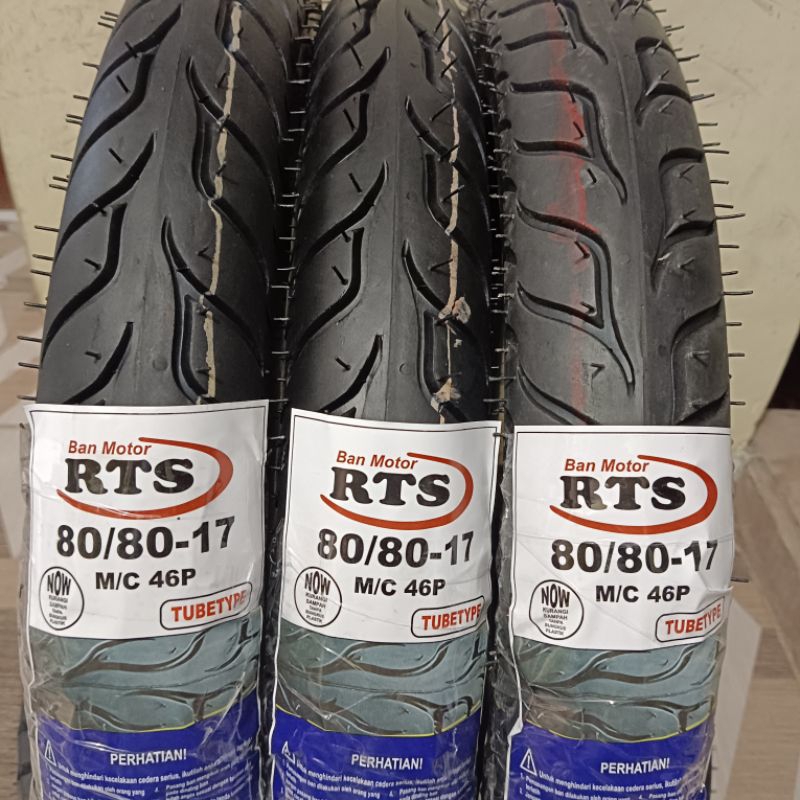 Ban RTS donat 80/80-17 motor bebek r17 tubetype