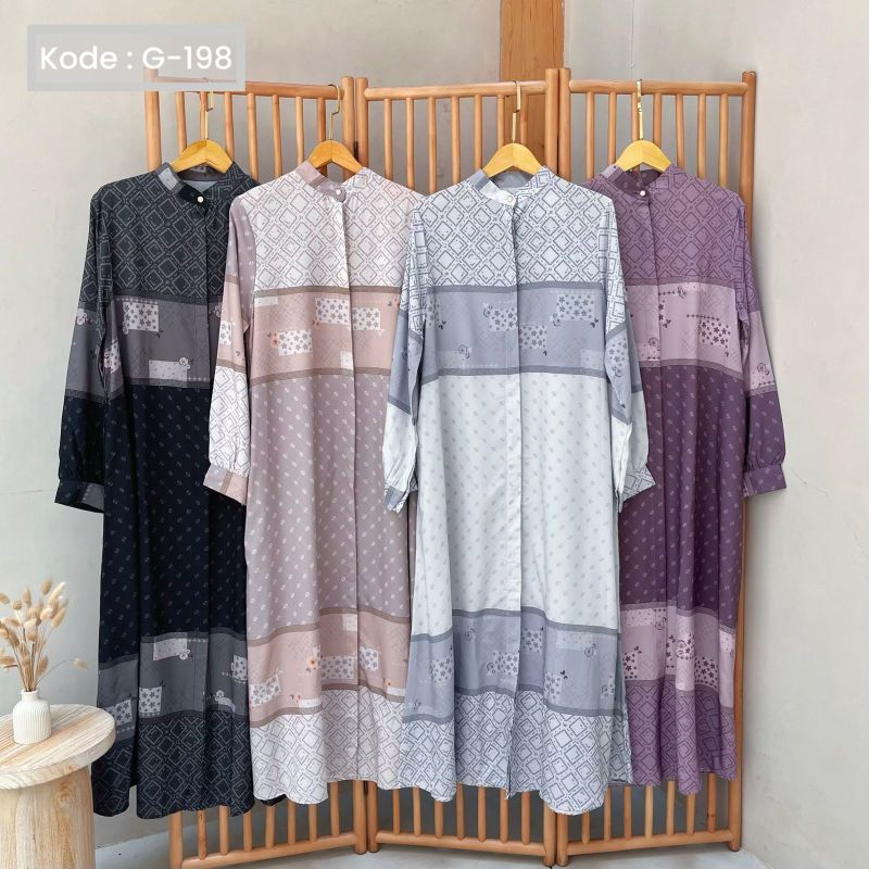 CHANDANI DRESS (GAMIS SILK MOTIF CANTIK)