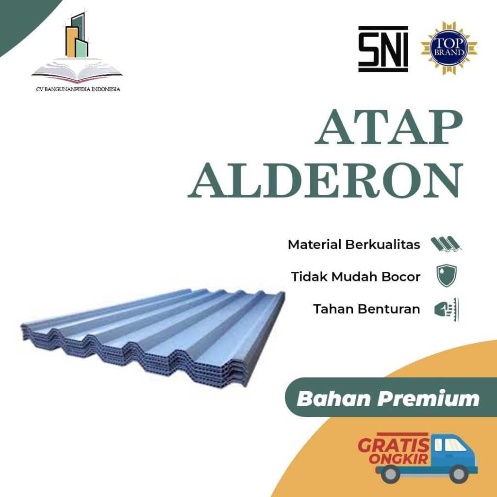 ATAP ALDERON PUTIH/TRANSLUCENT TERMURAH DI MEDAN