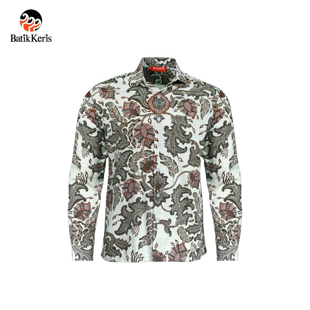 Batik Keris Kemeja Batik Slimfit Lengan Panjang Keris Lung Gurdo